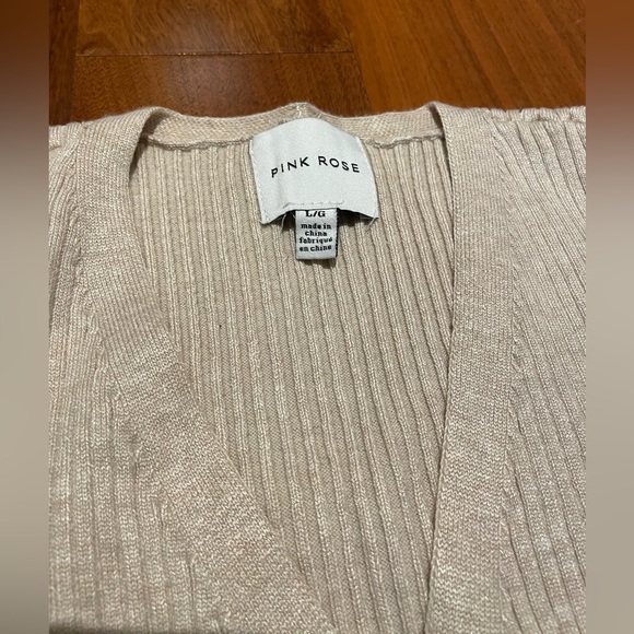 Pink Rose Soft Knit Sweater - Picture 3 of 3